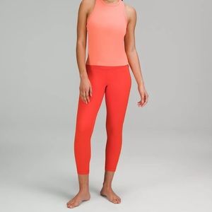 NWOT Lululemon Align 25” Solar Orange Leggings